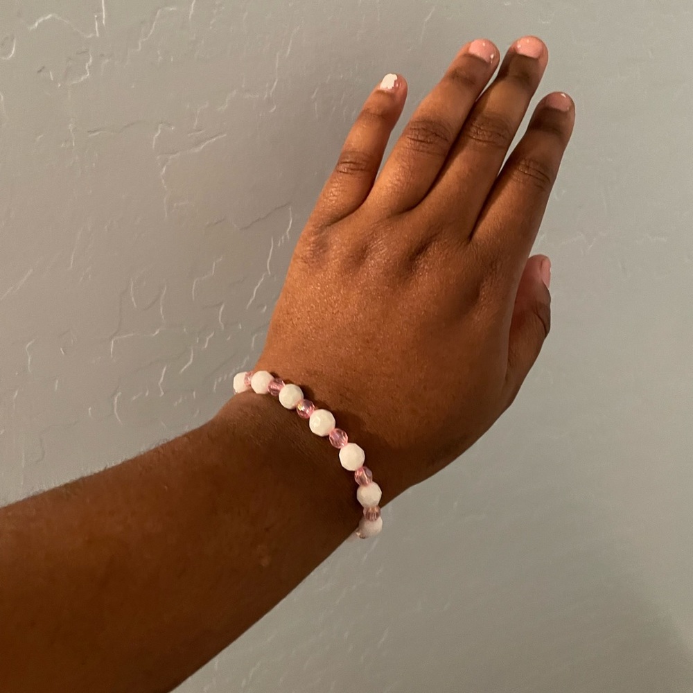 Pretty in pink bracelet
